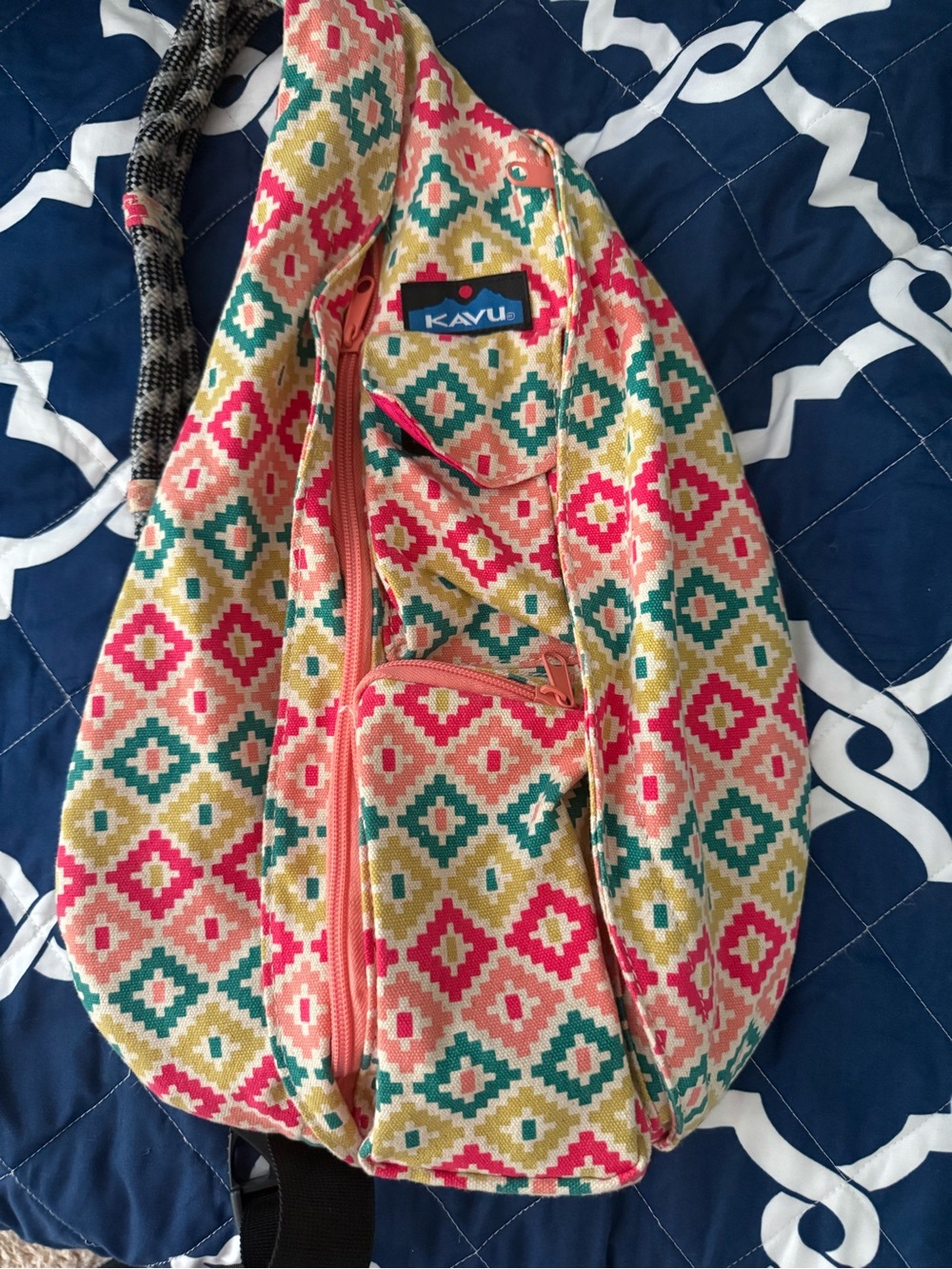 Kavu Hot Pink Interior Sling Bag